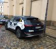 Audi e-tron na ECO energy Rally Bohemia nabíjení - zezadu