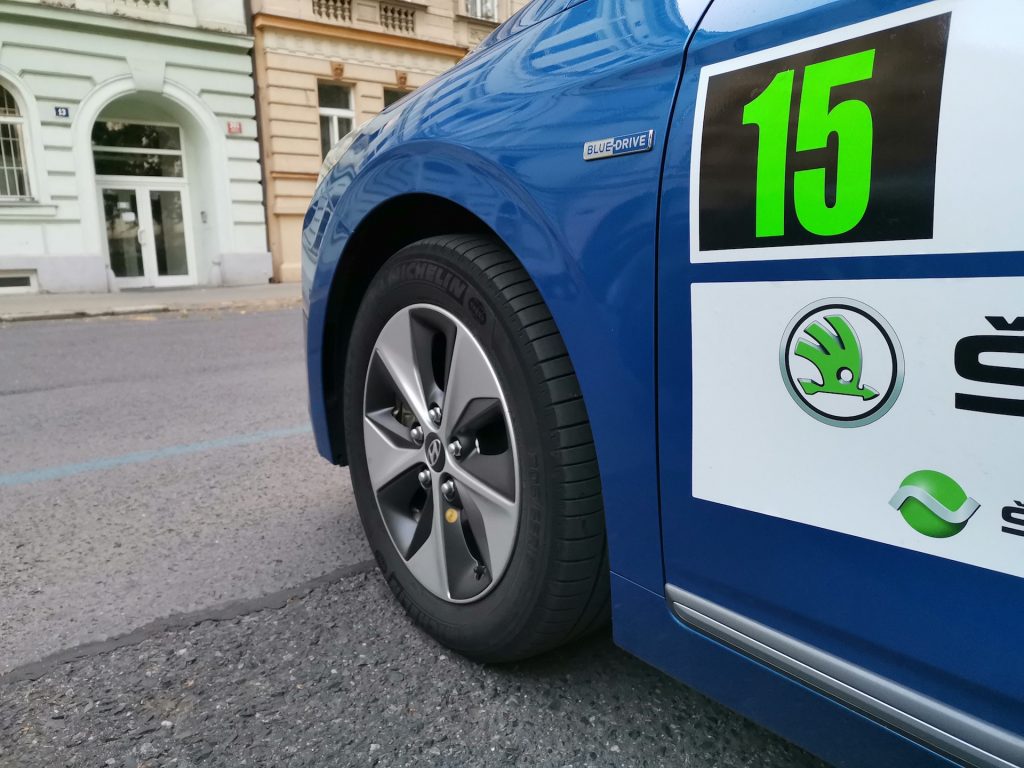 Hyundai Ioniq Electric - ECO energy Rally Bohemia - Michelin Energy Saver