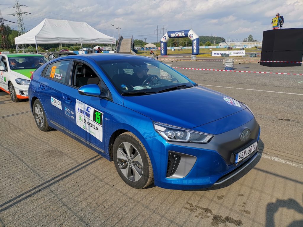 Hyundai Ioniq Electric #EcoRallyTeamCZ - Autodrom Sosnová