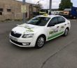 Škoda Octavia G-TEC Taxi Frida tankuje CNG