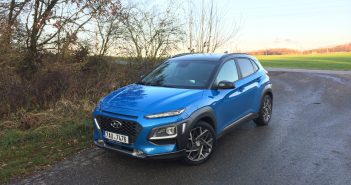 Představení a první svezení s Hyundai Kona Hybrid Hyundai Kona Hybrid - zepředu