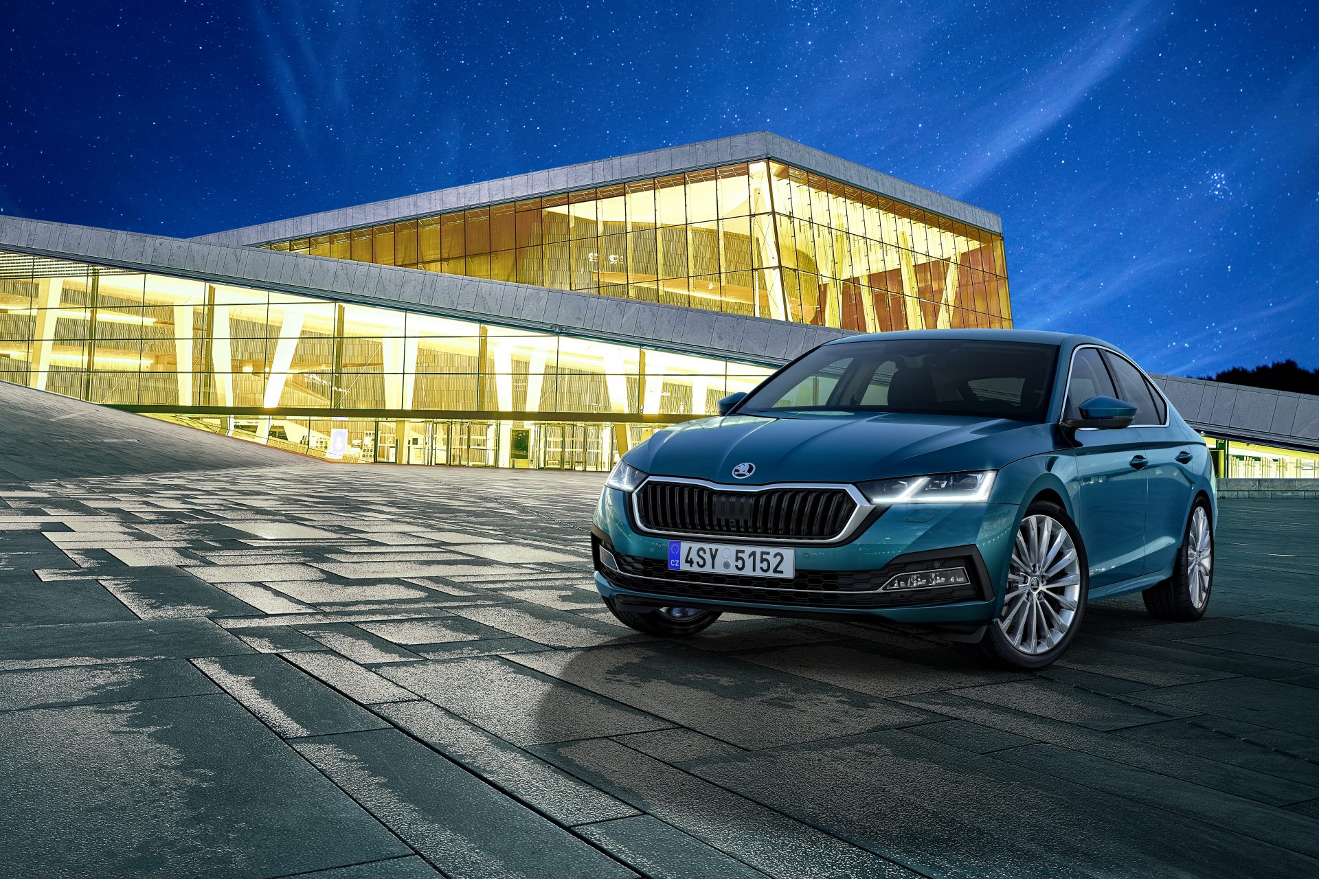 Nová Škoda Octavia liftback - zepředu