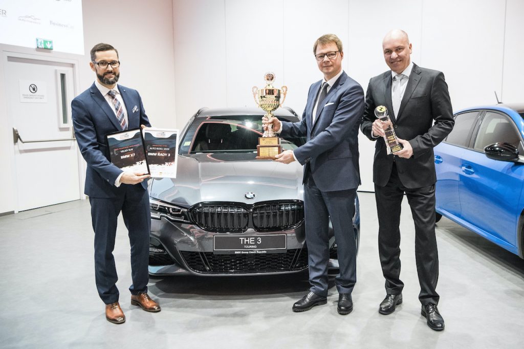 Předávání ocenění pro Auto Roku 2020 v České republice - BMW řady 3