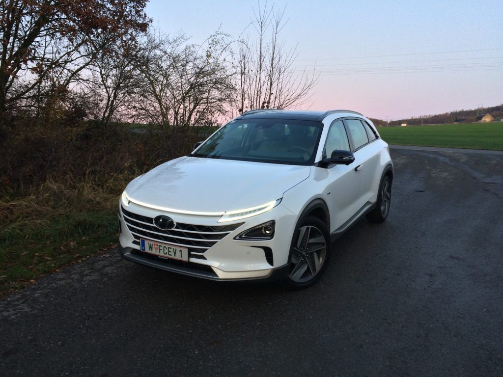 Vodíkové auto Hyundai Nexo