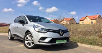 TEST: Renault Clio TCe 90 66 kW – skutečná spotřeba Renault Clio TCe 90 - zepředu