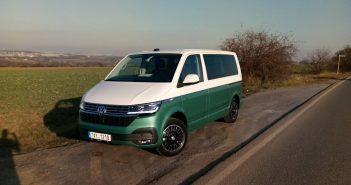 Volkswagen T6.1 jen s dieselem – první svezení Volkswagen T6.1 Multivan - zepředu