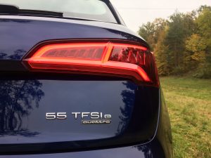 Audi Q5 55 TFSI e Quattro - označení motorizace
