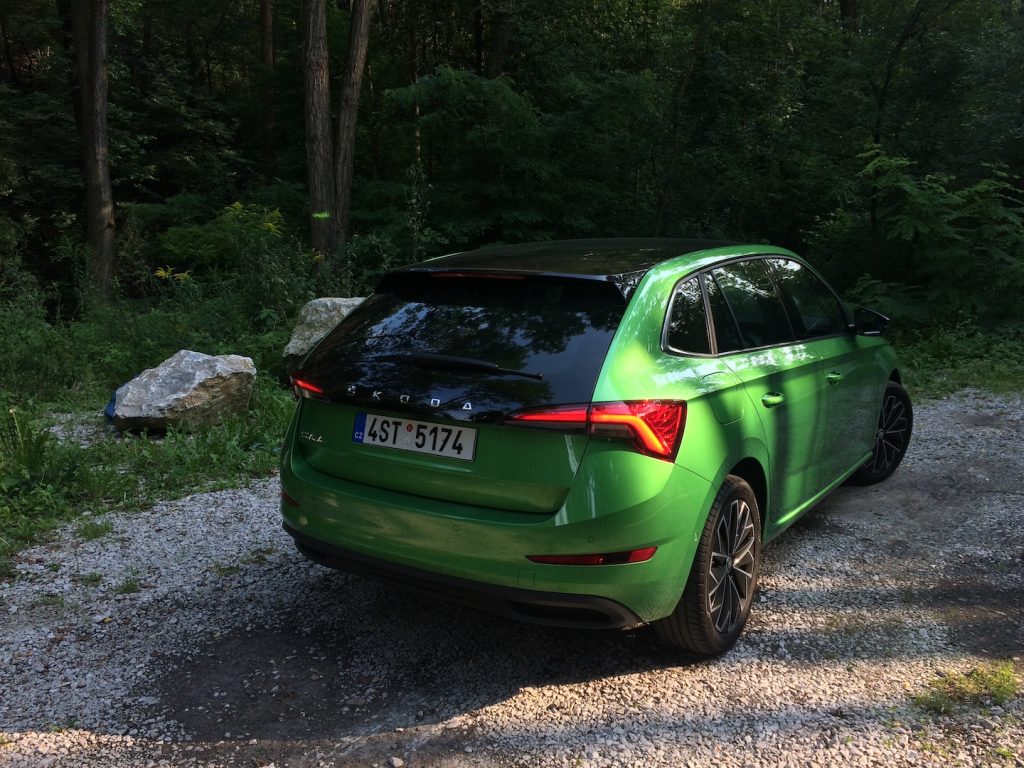 Škoda Scala 1.0 TSI 85 kW - zezadu