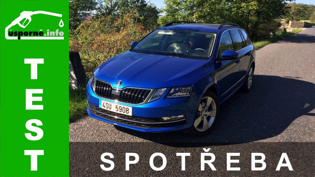 TEST: Škoda Octavia Combi 1.5 G-TEC 96 kW DSG - skutečná spotřeba