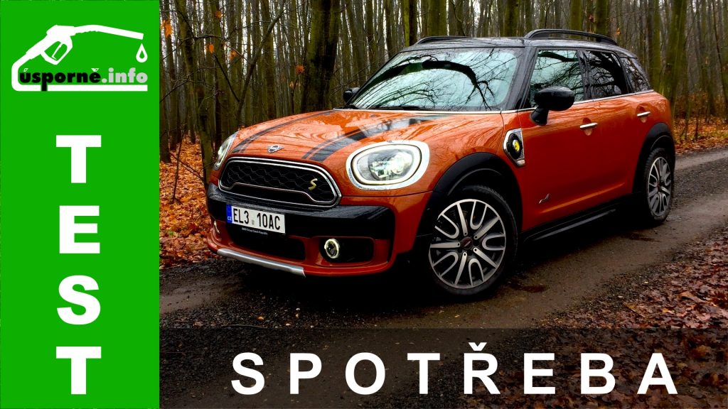 TEST: Mini Cooper S E Countryman All4 - skutečná spotřeba