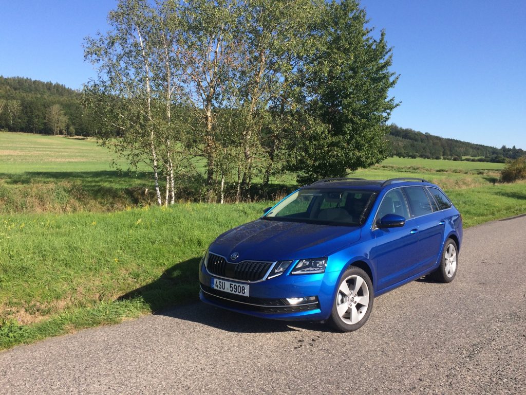 Škoda Octavia Combi 1.5 G-TEC 96 kW DSG - zepředu