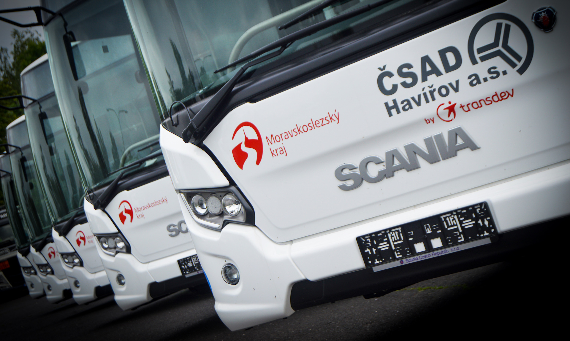 Autobusy Scania Citywide na CNG, ČSAD Havířov - předek