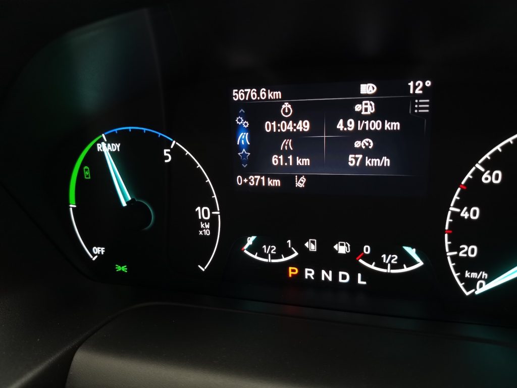 Ford Transit Custom PHEV (plug-in hybrid) – skutečná spotřeba