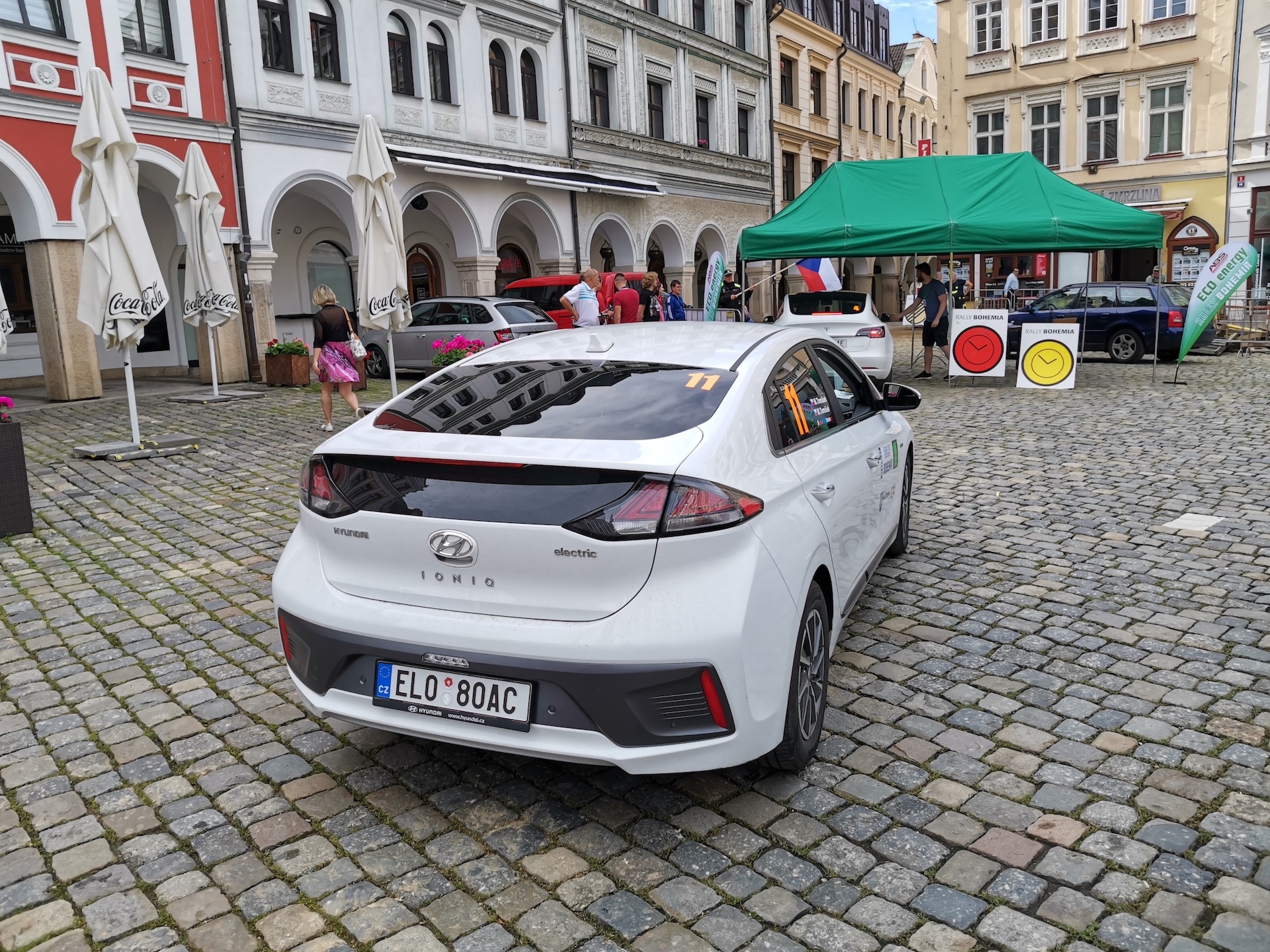 Hyundai Ioniq #EcoRallyTeamCZ - Eco Energy Rally Bohemia