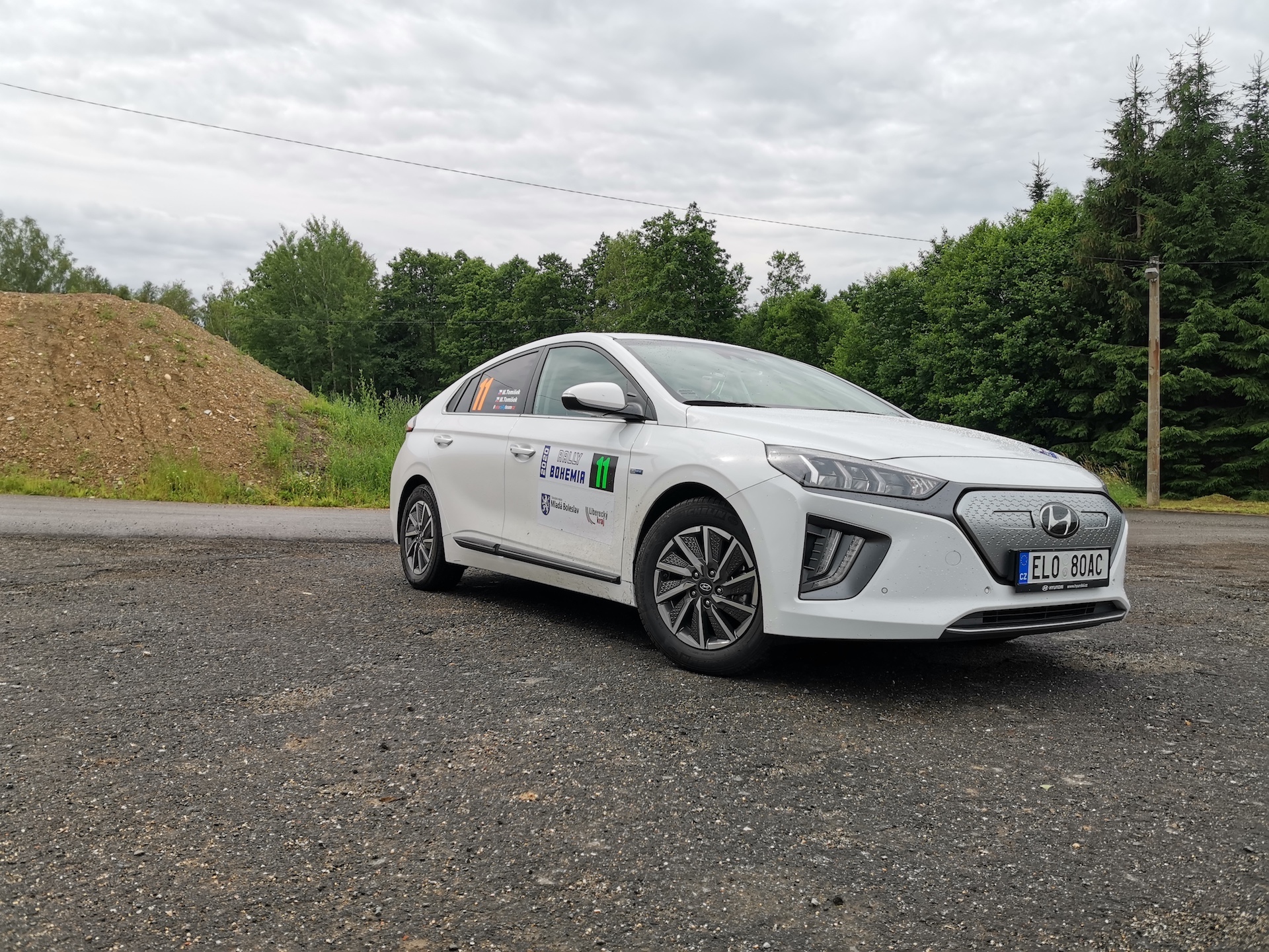 Hyundai Ioniq Electric #EcoRallyTeamCZ