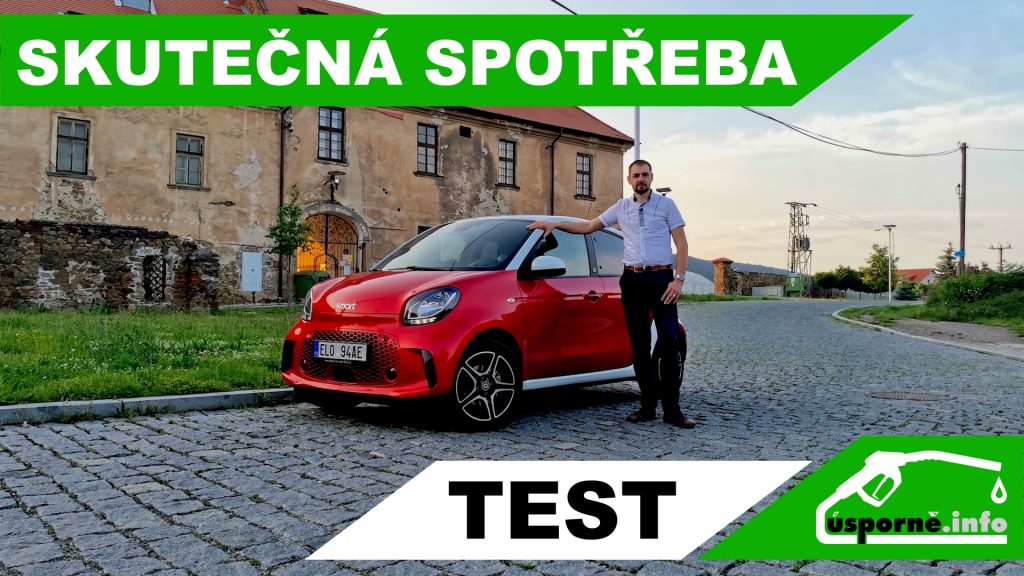 smart EQ forfour - skutečná spotřeba