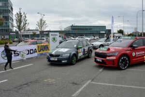 Škoda Octavia Combi G-TEC #EcoRallyTeamCZ