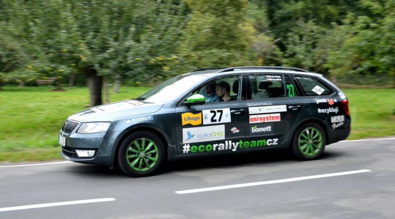 Škoda Octavia Combi G-TEC #EcoRallyTeamCZ