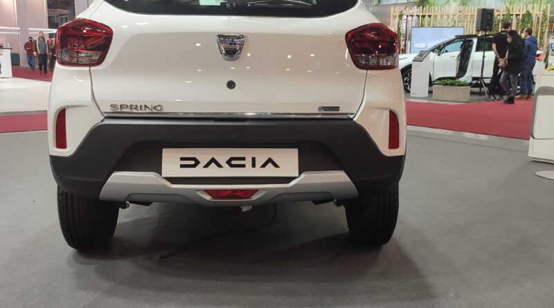 Dacia Spring zezadu