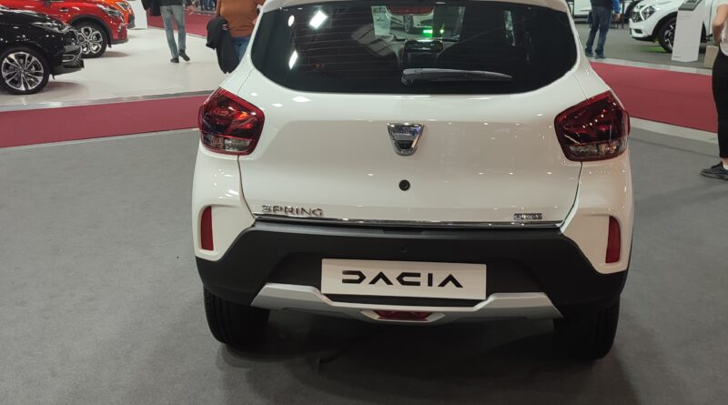 Dacia Spring zezadu