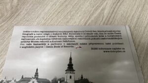 Česká kniha rekordů - zadní strana