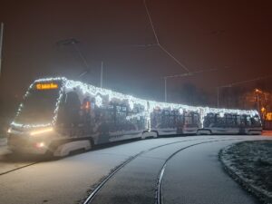 Vánoční Tramvaj Škoda 15T