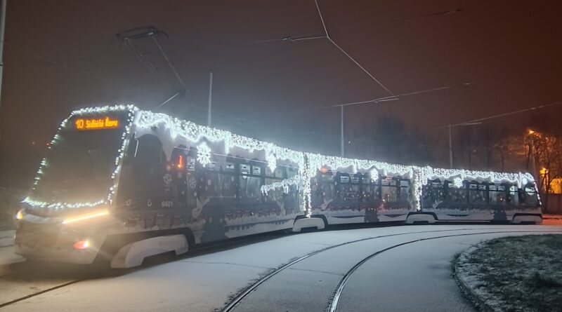 Vánoční Tramvaj Škoda 15T