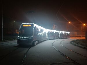 Vánoční Tramvaj Škoda 15T