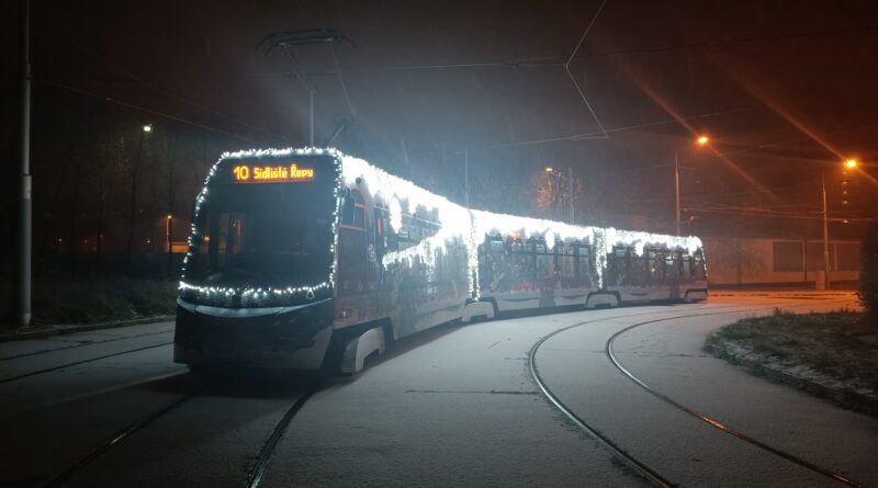 Vánoční Tramvaj Škoda 15T