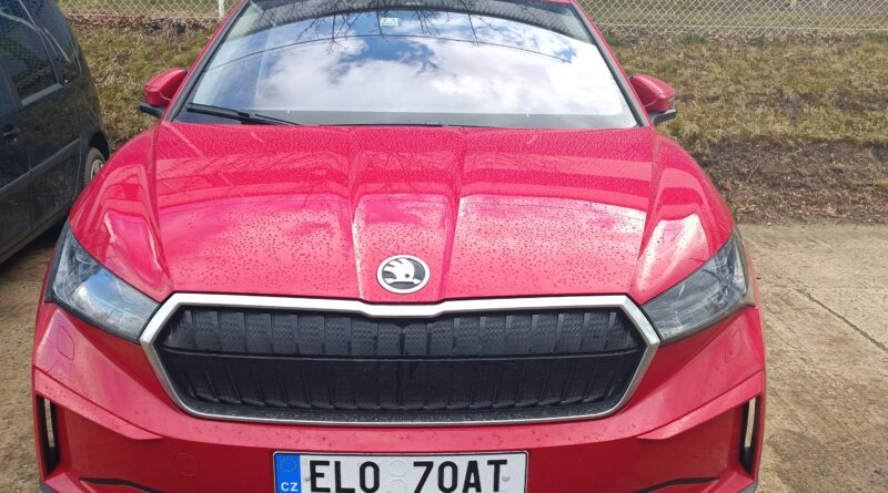 Škoda Enyaq iV 80x 4x4 přední část