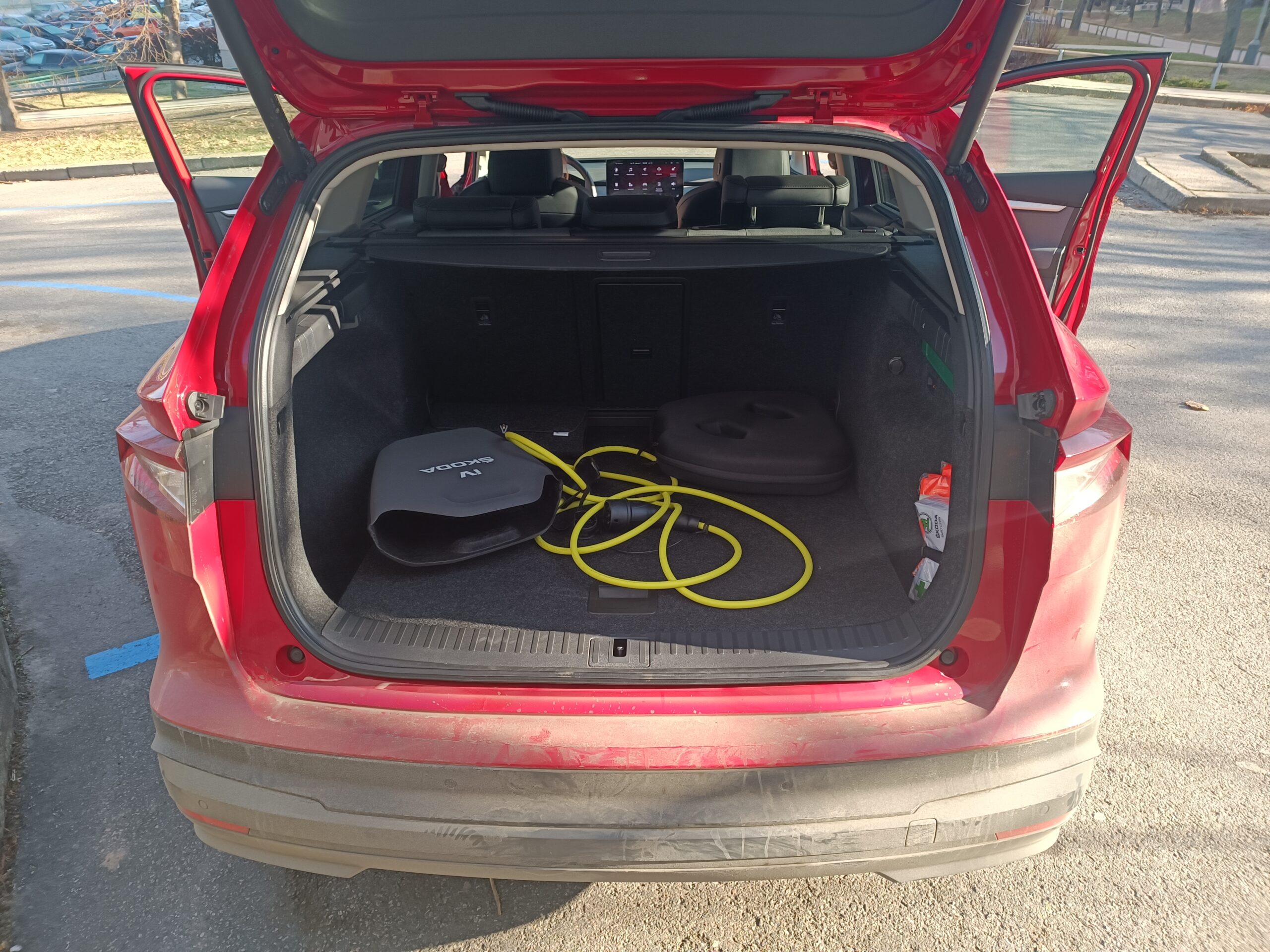 Škoda Enyaq iV 80x 4x4 zavazadlový prostor