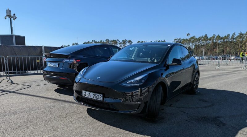 Tesla Model Y vyrobená v Gigafactory Berlín