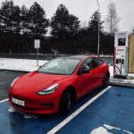Tesla Model 3 SR - zimní test