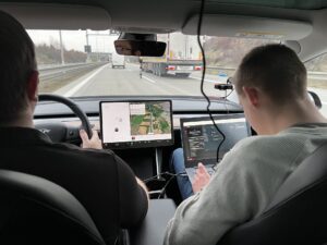 Tesla Model 3 SR - zimní test