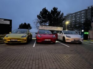 Tesla Model 3 SR - zimní test