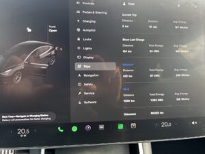 Tesla Model 3 SR - zimní test