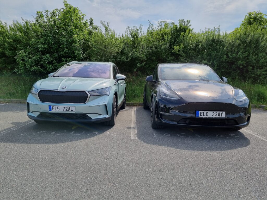Škoda Enyaq 80 iV vs. Tesla Model Y