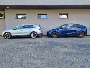 Škoda Enyaq 80 iV vs. Tesla Model Y