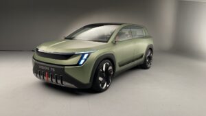 Sedmimístný elektromobil Škoda Vision 7S