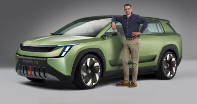 Sedmimístný elektromobil Škoda Vision 7S