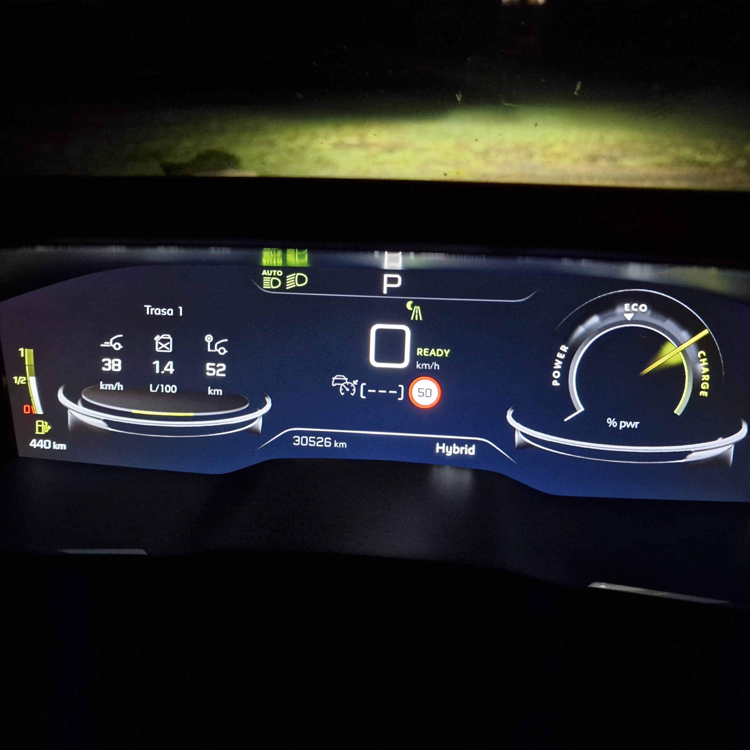 Peugeot 508 PSE - nejmenší údaj o spotřebě (foto Jan Švandrlík)