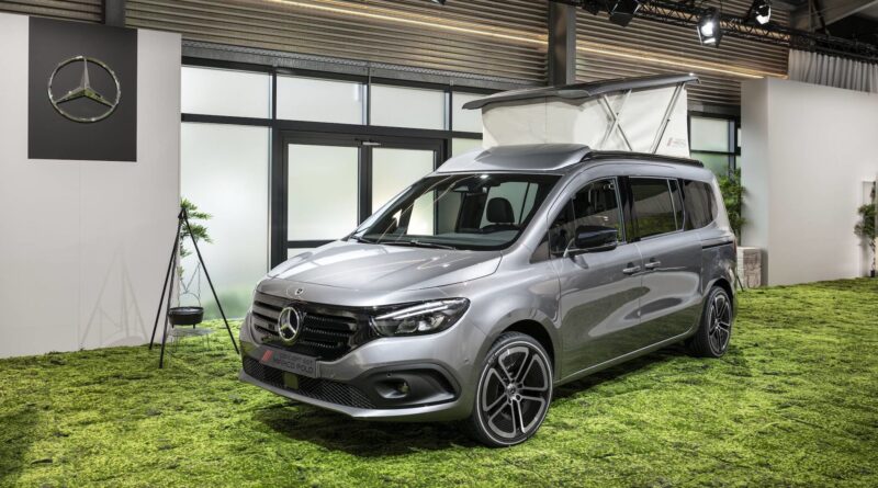 Obytný elektromobil Mercedes EQT Marco Polo