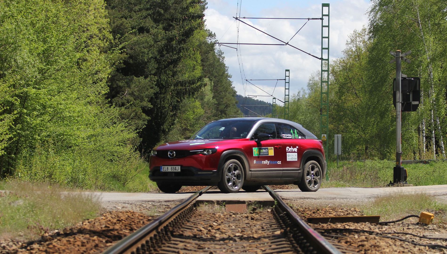 Mazda #EcoRallyTeamCZ na Czech New Energies Rallye 2021