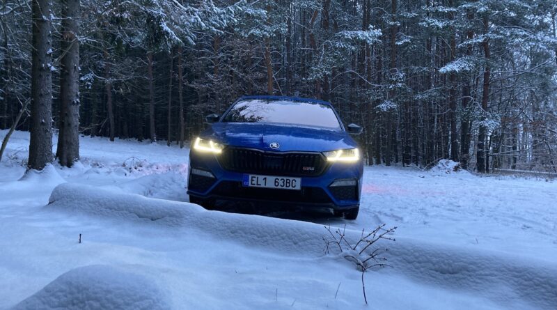 Plug-in hybrid Škoda Octavia iV (silnější verze RS)