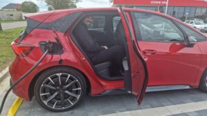 Cupra Born e-Boost a místo na zadních sedadlech