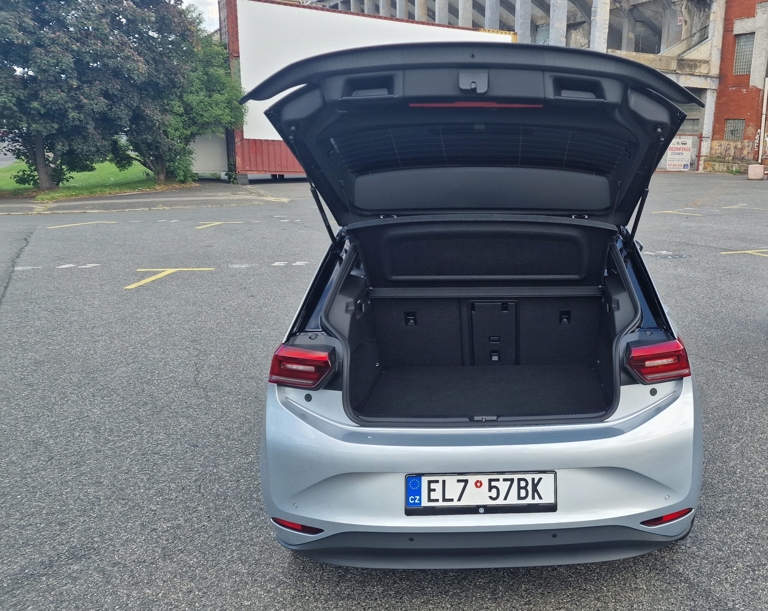 Zavazadlový prostor nového Volkswagenu ID.3