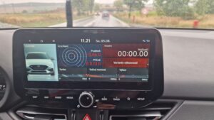 Hyundai i30 N Drive-N displej infotainmentu