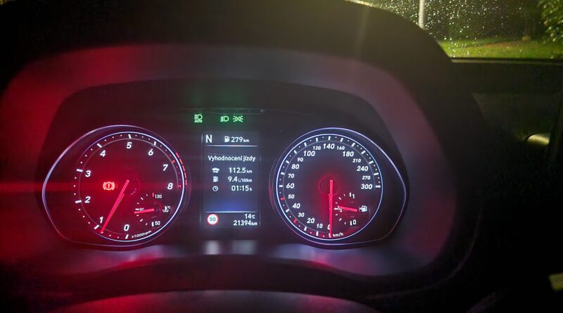 Hyundai i30 N Drive-N moje spotřeba