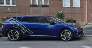Kia EV6 GT pohled z boku