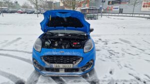 Ford Puma ST Powershift motorový prostor